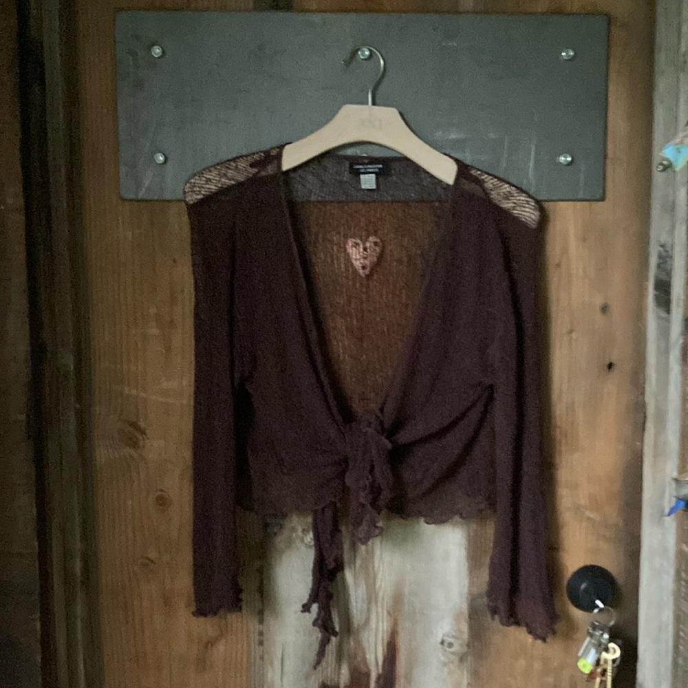 LAKHAY’S Collection Los Angeles walnut brown SHRUG